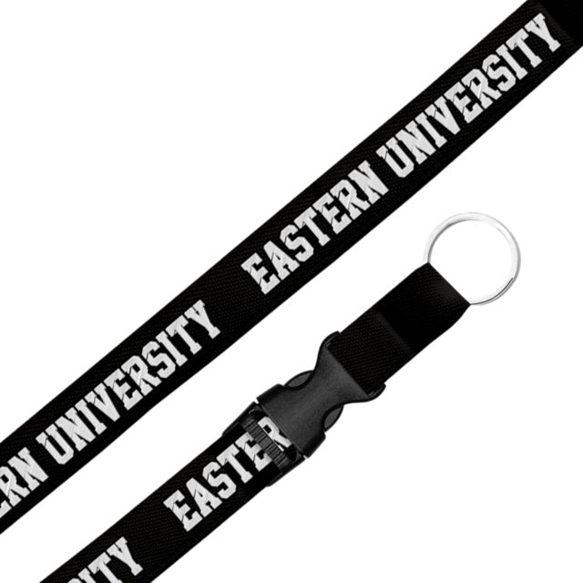 Eastern University .75 Woven Lanyard