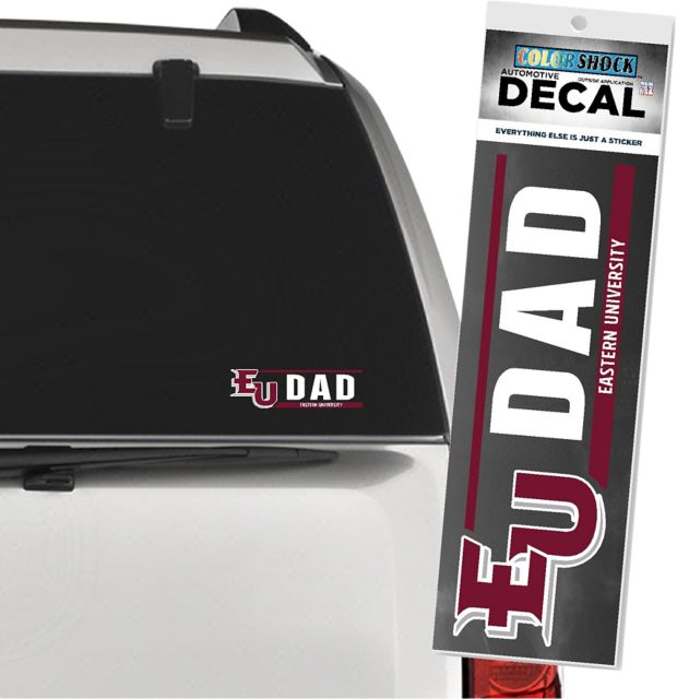 Eastern University Dad Decal