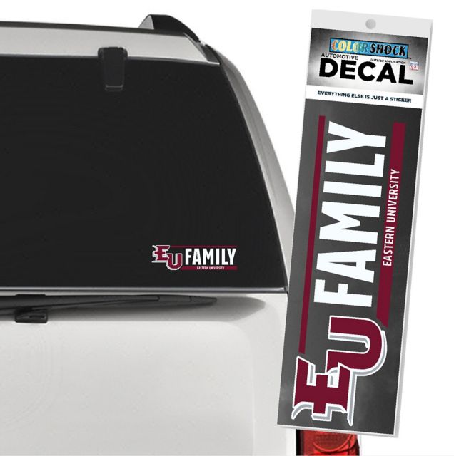 Eastern University Mascor Family Decal