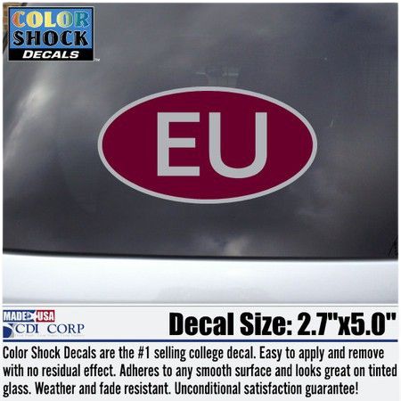 Eastern University Decal Alternate