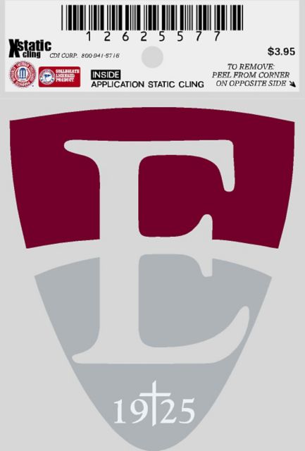 Eastern University Cling Decal