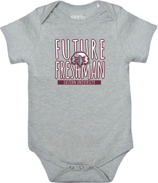 Eastern University Infant's Eagles Onesie