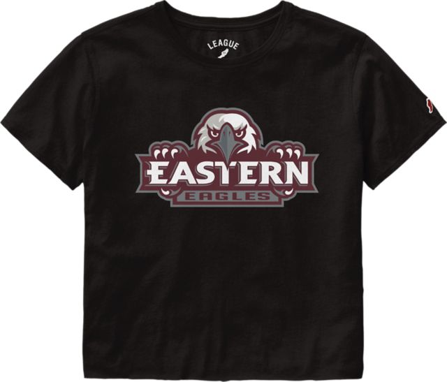 Eastern University Women's Eagles Cropped Short Sleeve T-Shirt