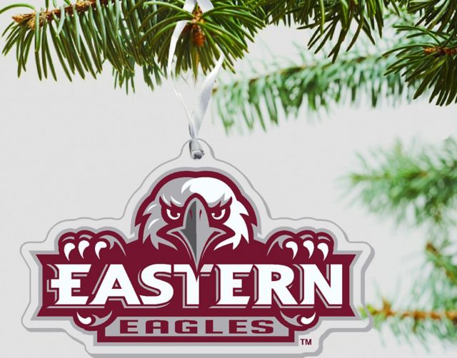 Eastern University Eagles 3"x 4" Ornament