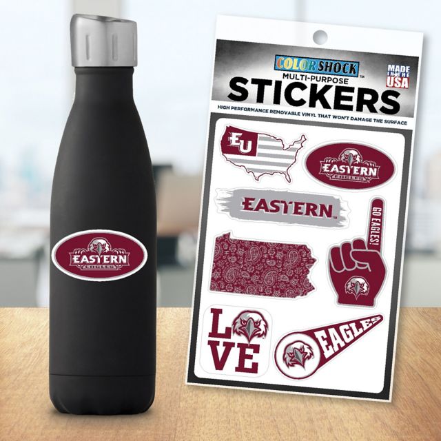 Eastern University 7.5'' x 7.5'' Sticker Sheet