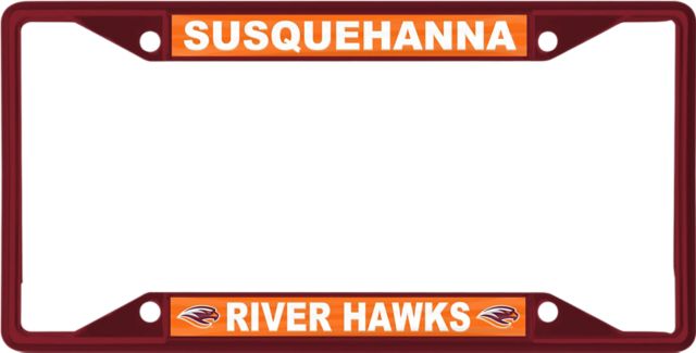 Susquehanna University River Hawks License Plate Frame