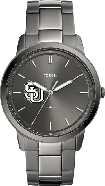 Fossil The Minimalist Three-Hand Smoke Stainless Steel Watch - ONLINE ONLY