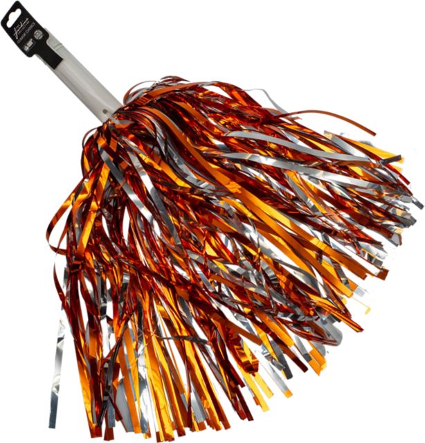 Susquehanna University Short Stick Shimmer Pom
