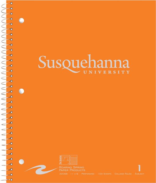 Susquehanna University Notebook 100-Sheet