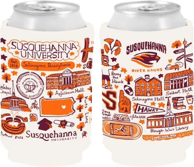 Susquehanna University Julia Gash Can Coozie
