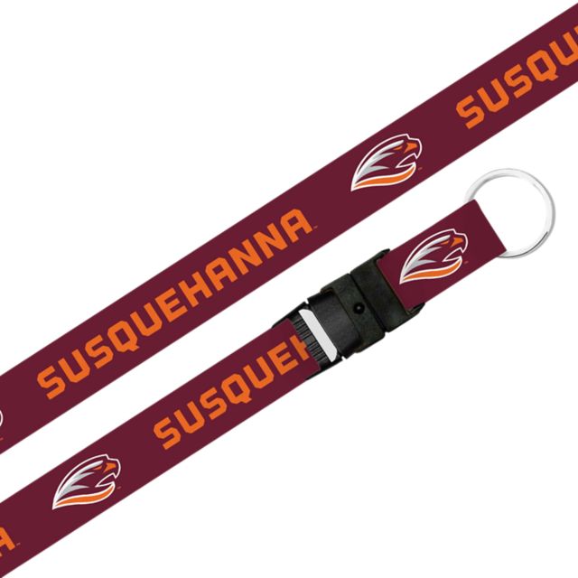 Susquehanna University River Hawks Lanyard with Buckle