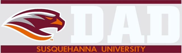 Susquehanna University River Hawks Dad Decal