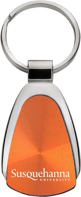 Susquehanna University Teardrop Keychain