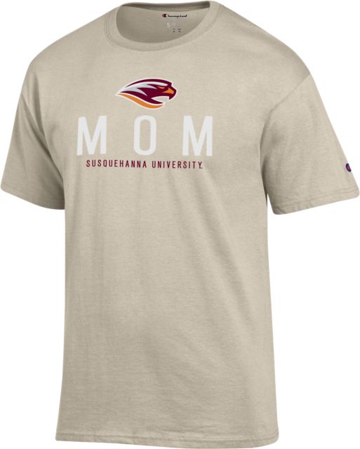 Susquehanna University River Hawks Mom Short Sleeve T-Shirt