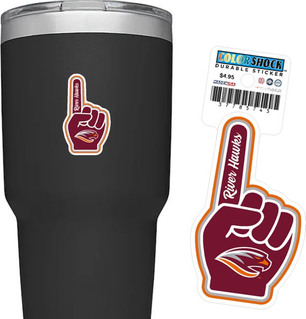Susquehanna University River Hawks Durable Sticker