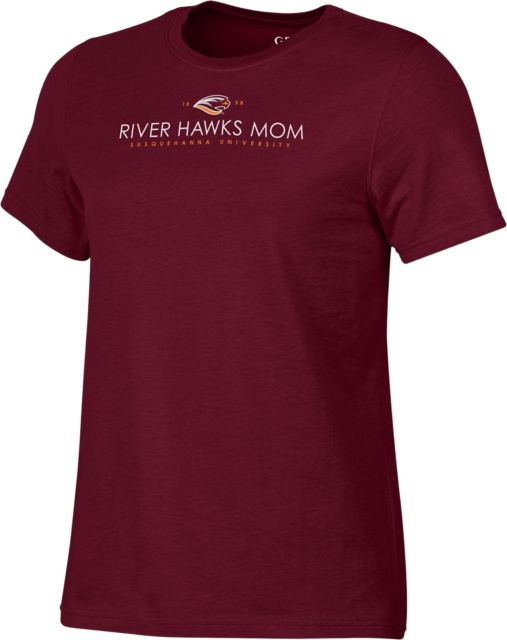 Susquehanna University River Hawks Mom Women's Short Sleeve T-Shirt