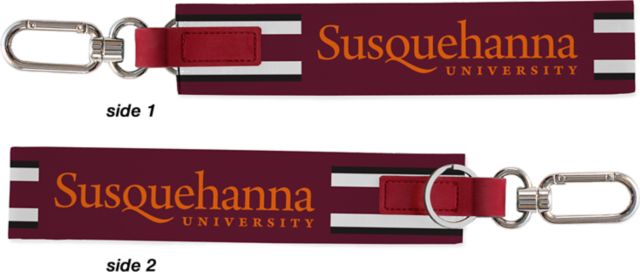 Susquehanna University Carabiner Strap Keychain