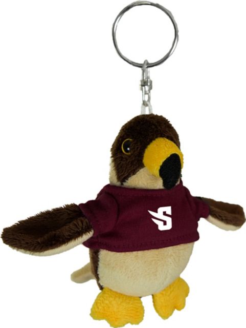 Susquehanna University River Hawks Plush Keychain
