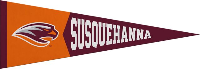 Susquehanna University 5x15 River Hawks Pennant