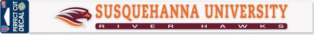 Susquehanna University River Hawks 2x17 Decal