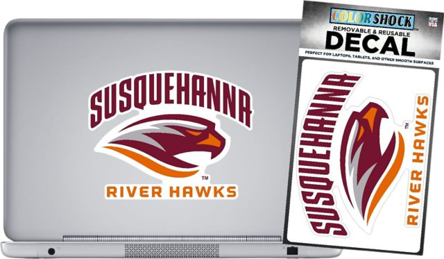 Susquehanna University River Hawks 42 Sq In. Removable Decal