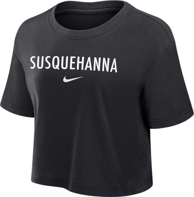 Susquehanna University Women's Dri-Fit Cotton Crop Tee