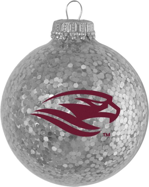Susquehanna University River Hawks Sparkle Ball Ornament