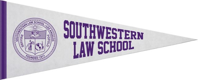 Southwestern Law School 12x30 Pennant