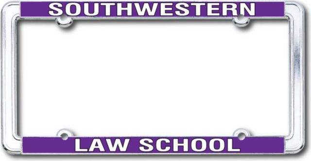 Whitworth University Thin Dome License Plate Frame