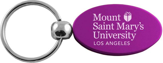 Mount Saint Mary's University Oval Keytag