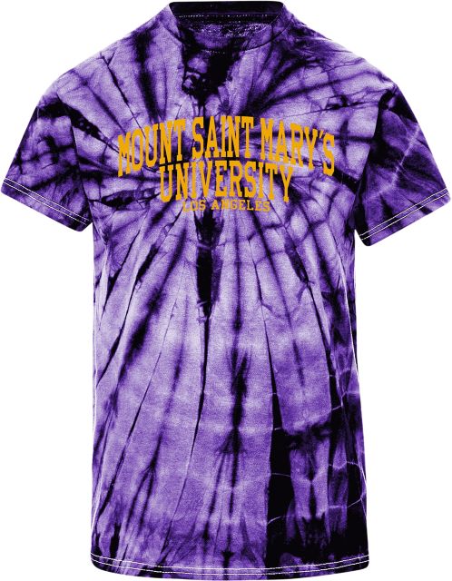 Mount Saint Mary's University Tie Dye Short Sleeve T-Shirt