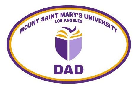 Mount Saint Mary's University Dad 3.5'' x 5.5'' Magnet