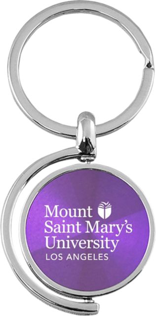 Mount Saint Mary's University Spinner Key Tag