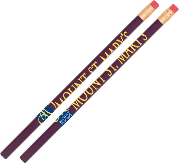 Mount Saint Mary's College #2 Round Pencil