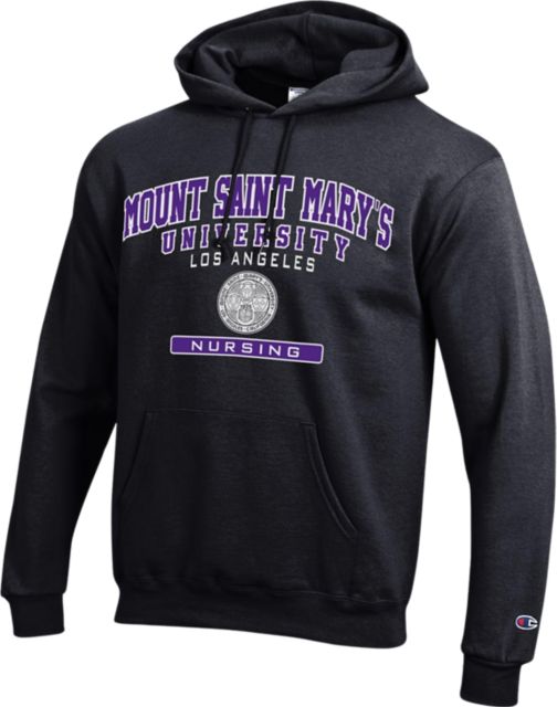 Mount Saint Mary's University Nursing Hooded Sweatshirt