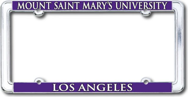 Mount Saint Mary's University - Doheny License Plate Frame