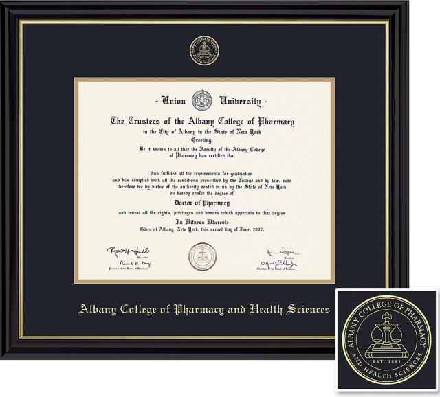 Albany College of Pharmacy 11"x14" Diploma Frame