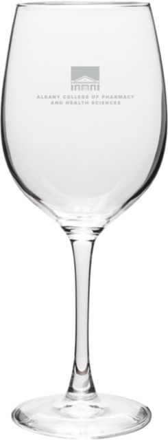 Albany College of Pharmacy 16 oz. Wine Glass
