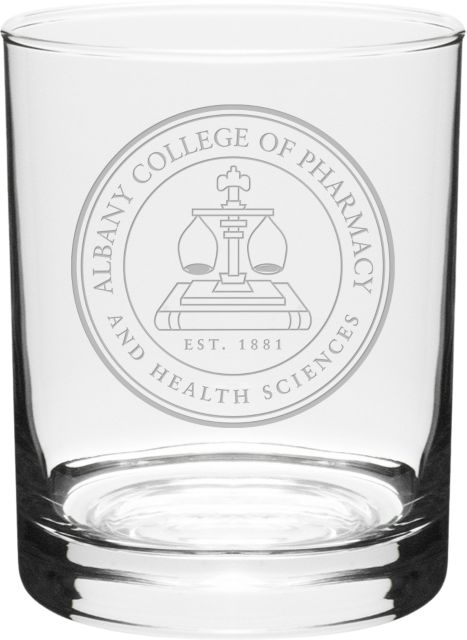 Albany College of Pharmacy 14 oz. Glass