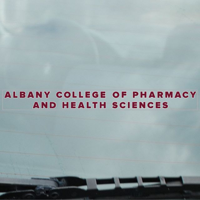 Albany College of Pharmacy Cling Decal