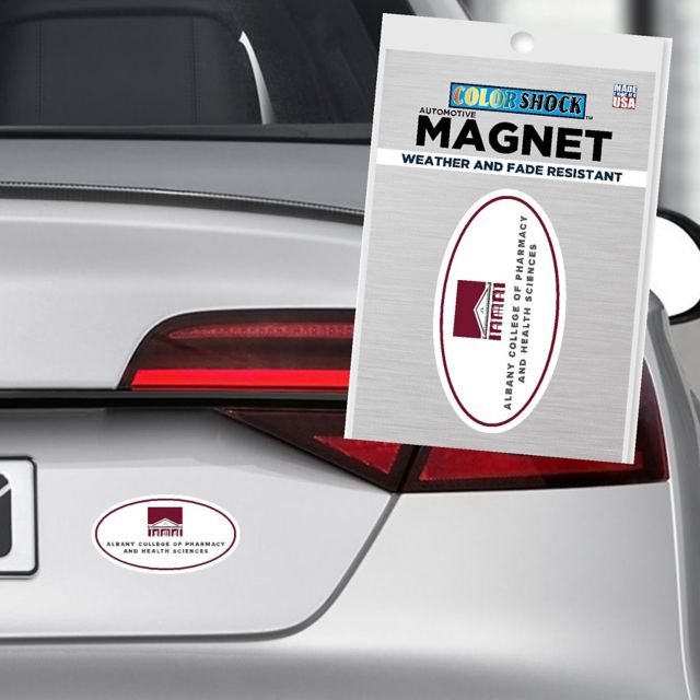 Albany College of Pharmacy and Health Sciences 4" x 4" Magnet