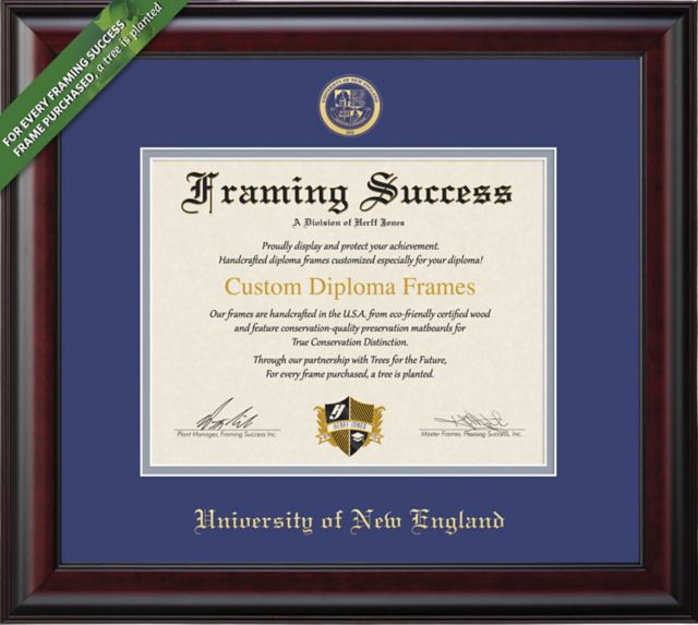 University of New England 8.5" x 11" Classic Diploma Frame