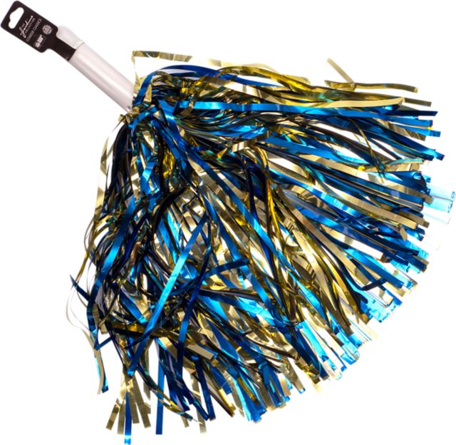 University of New England Short Stick Shimmer Pom