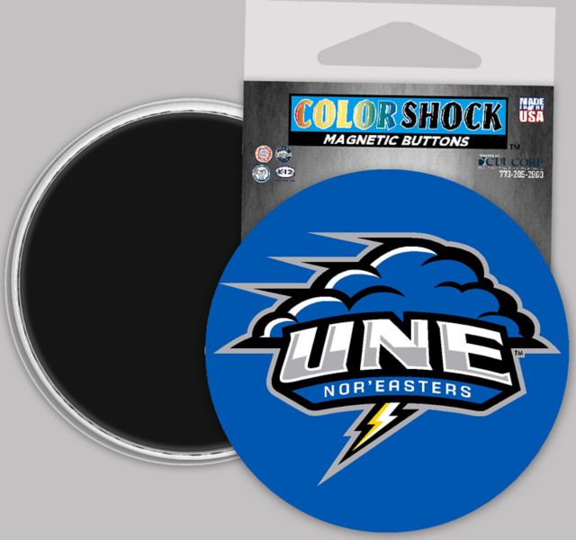 University of New England 3" Button Magnet