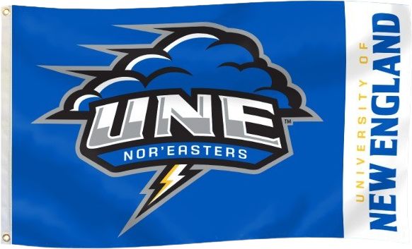 University of New England 3' x 5' Durawave Flag