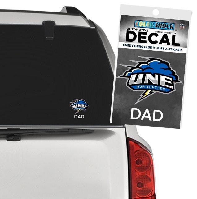 University of New England Nor'Easters Dad Decal