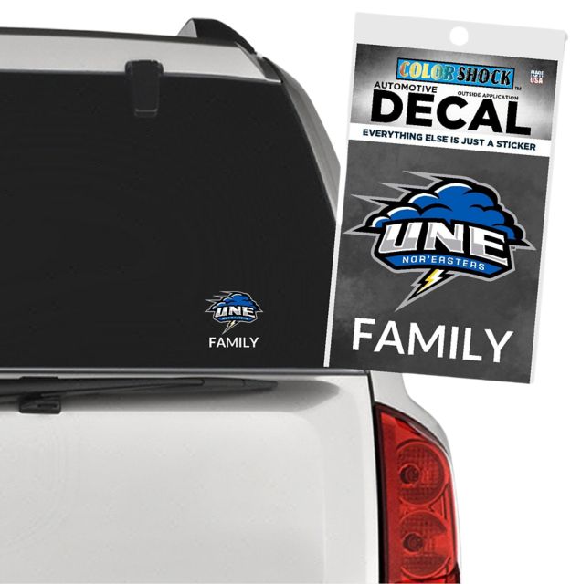 University of New England Family Decal