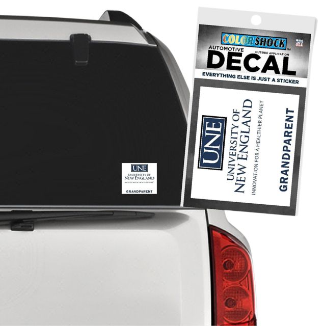 University of New England Grandparent Decal