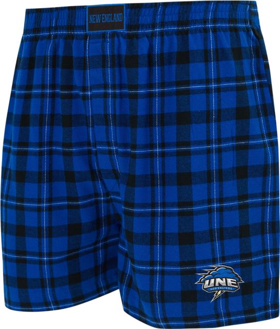 University of New England Nor'Easters Flannel Boxers