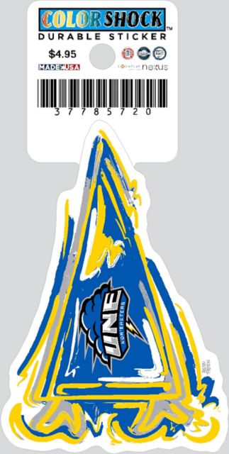 University of New England Nor'Easters Durable Sticker